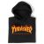Thrasher Hoodie Flame Black