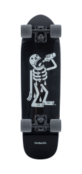 Landyachtz Dinghy Cruiser 28 5 Black Skeleton