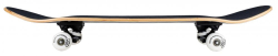 Rocket Complete Skateboard 8 Vortex Foil Gold