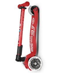 Maxi Micro Deluxe Foldable LED Red