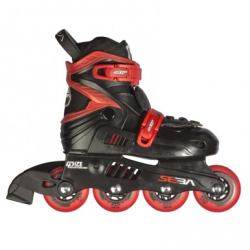 SEBA Junior Noir Rouge rollers 31-34