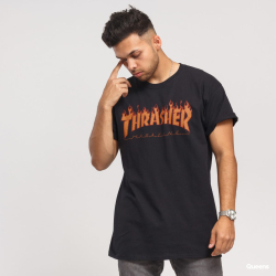 Thrasher T-shirt Flame Halftone