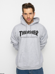 Thrasher Hoodie Skate Mag Grey M size