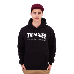 Thrasher Hoodie Skate Mag Black