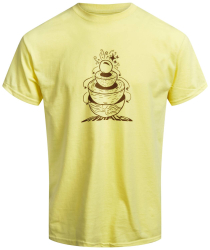 Undialed Geothermal T-shirt Yellow L