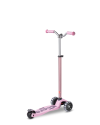 Micro Maxi Deluxe PRO LED skrejritenis Rose