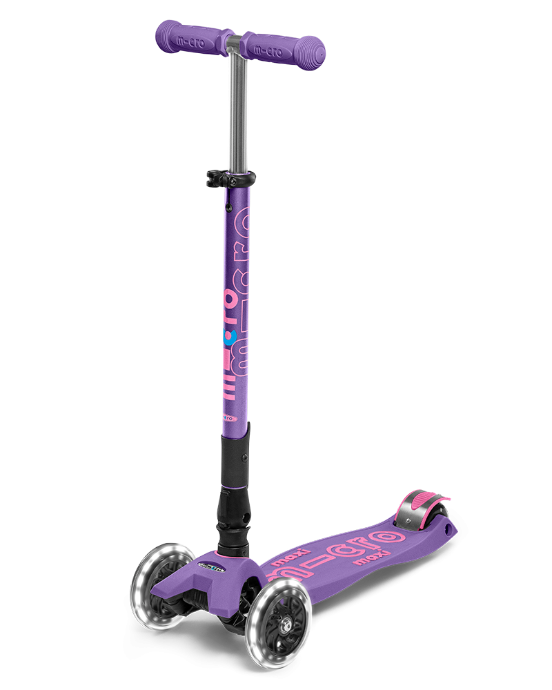 Micro Maxi Deluxe Foldable LED scooter