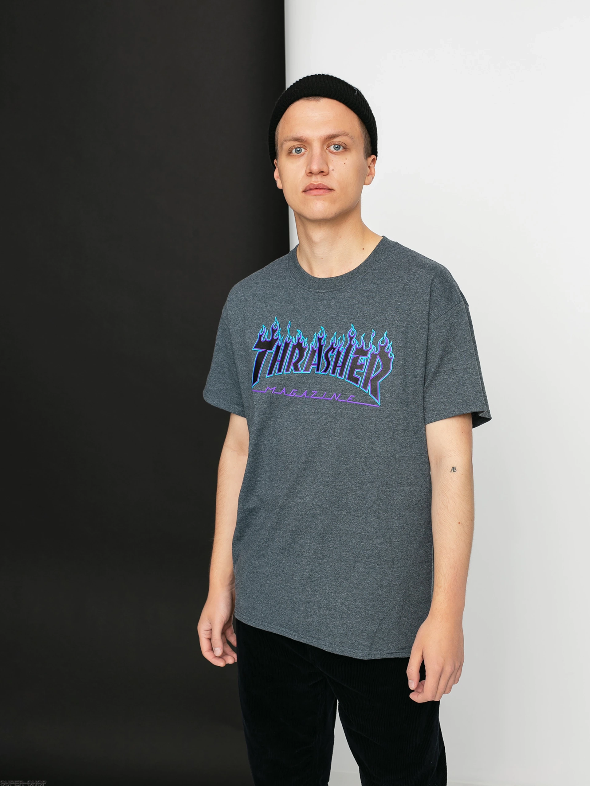 Thrasher T-shirt Flame