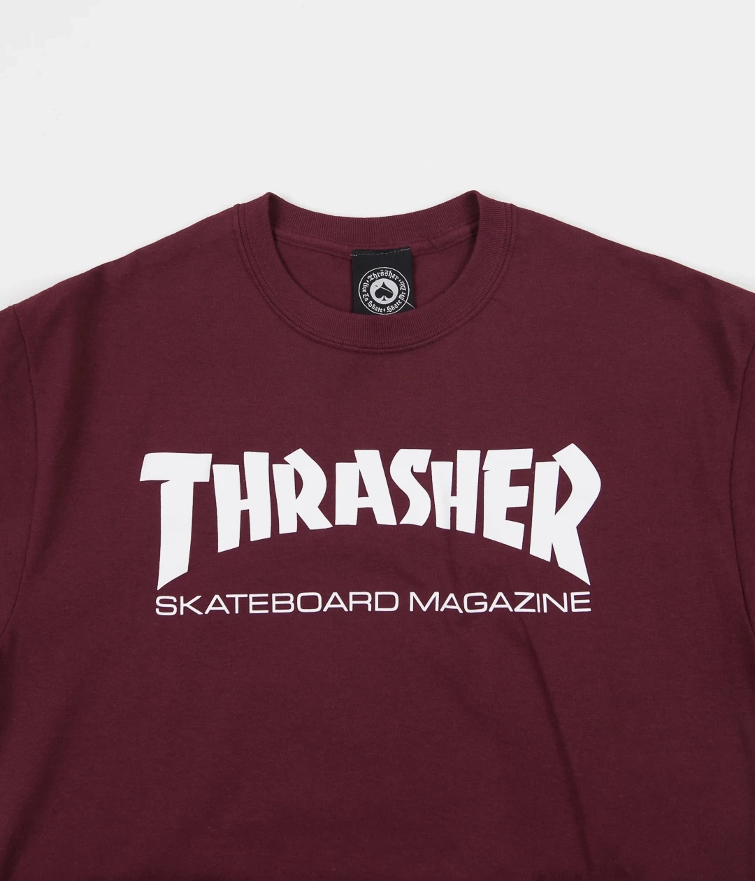 Thrasher T-shirt Skate Mag Maroon