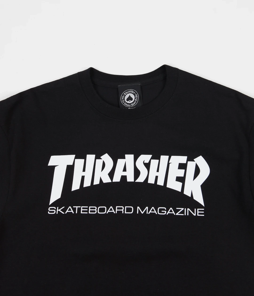 Thrasher T-shirt Skate Mag Black