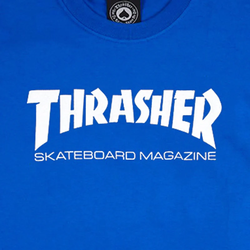 Thrasher T-shirt Skate Mag Royal Blue
