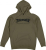 Thrasher толстовка с капюшоном Skate Mag Army Green
