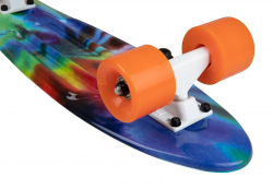D Street Cruiser Tie-Dye 23 IN