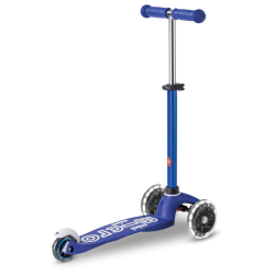 Micro Mini Deluxe LED - Luminous wheels - Blue White