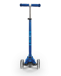 Micro Maxi Deluxe LED skrejritenis (spīdoši riteņi) NavyBlue