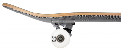 Birdhouse Complete Stage 1 Vertigo Logo Black-White 7.75