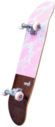 Verb Marble Dip Complete Skateboard 7.75 Pink