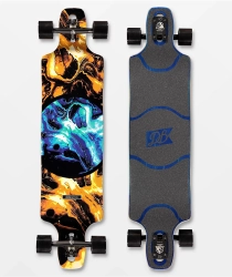 DB Longboards Paradigm Blue & Gold 41 Longboard