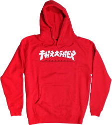 Thrasher Hoodie Godzilla Red M size