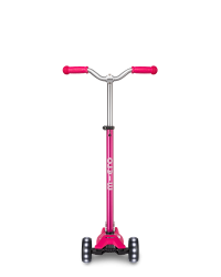 Micro Maxi Deluxe PRO LED skrejritenis Pink