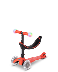 Micro Mini2Grow Deluxe Magic LED scooter red