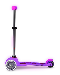 Micro Mini Deluxe Glow LED scooter Frosty Pink