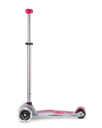 Micro Maxi Deluxe Flux LED scooter Pink