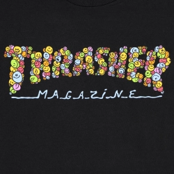 Thrasher T-shirt Smile by Spanky Black XL size