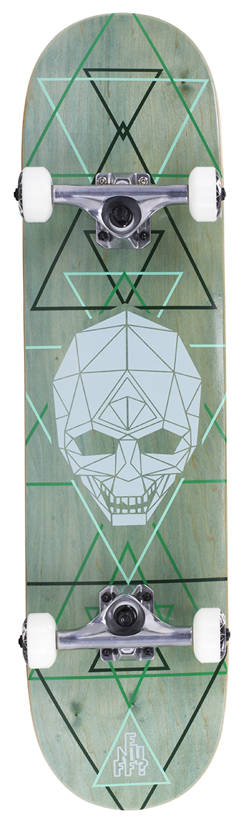 Enuff Geo Skull Complete scateboard 8"
