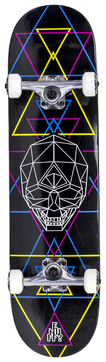 Enuff Geo Skull Complete scateboard 8"
