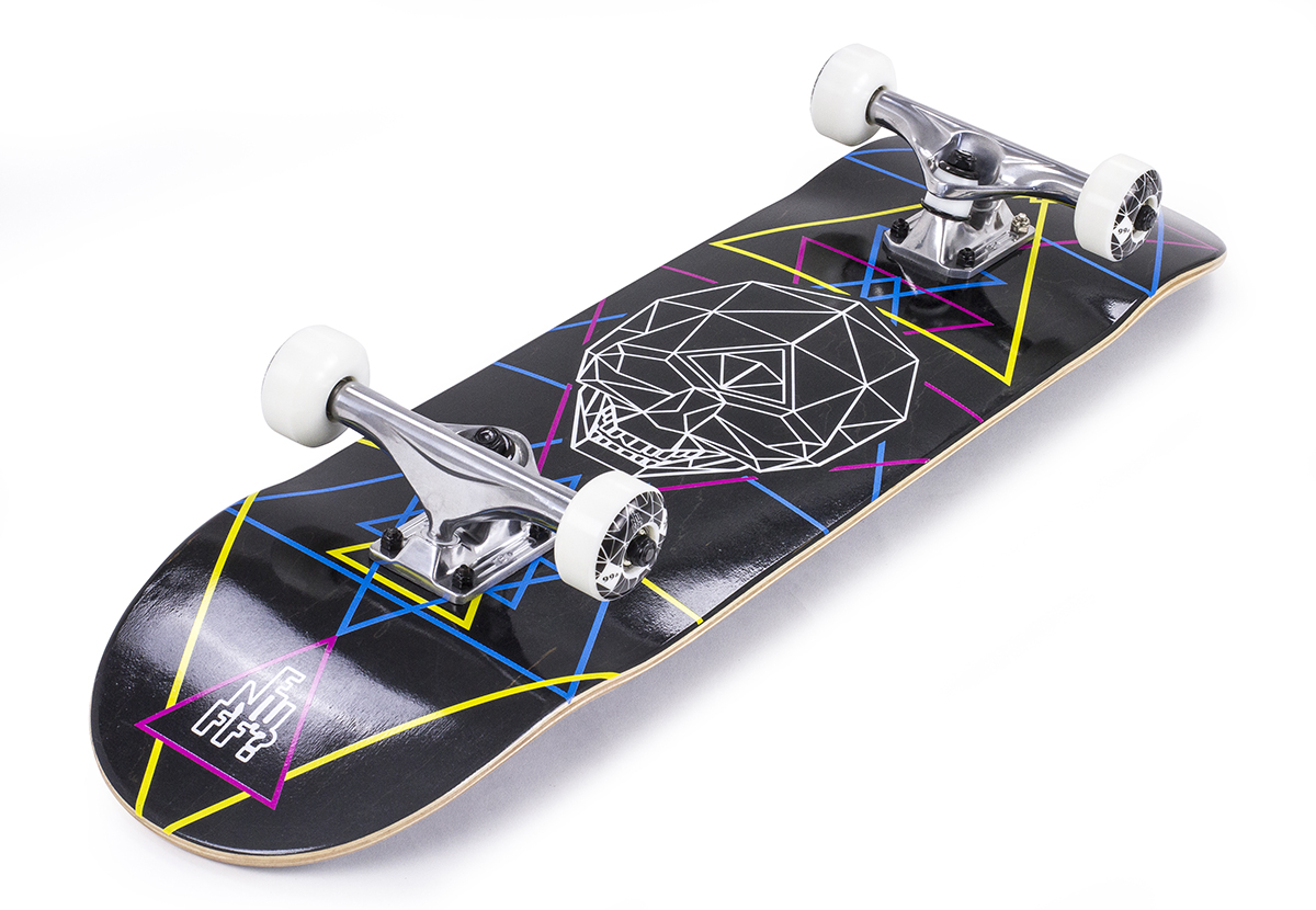 Enuff Geo Skull Complete scateboard 8"