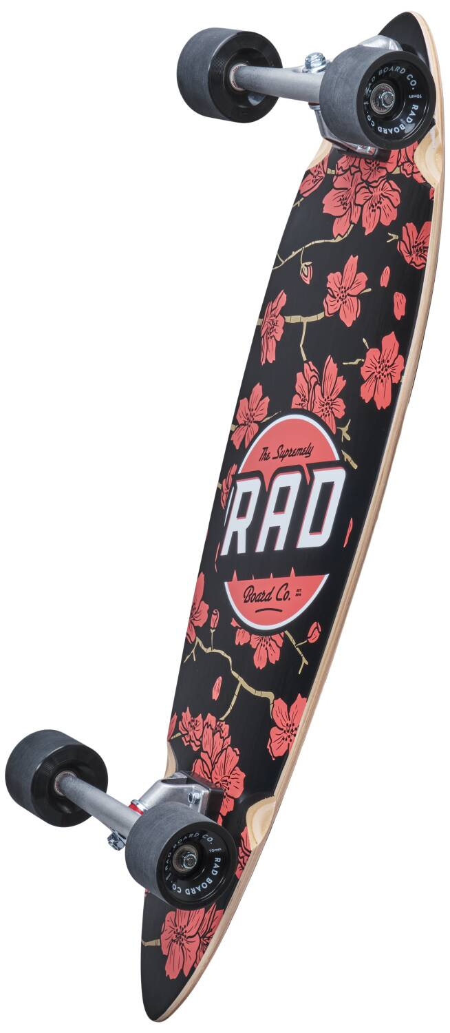 RAD Mini Pintail Longboard Cherry Blossom