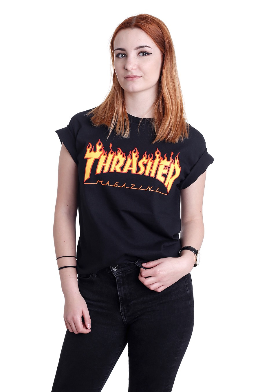Thrasher T-shirt Flame