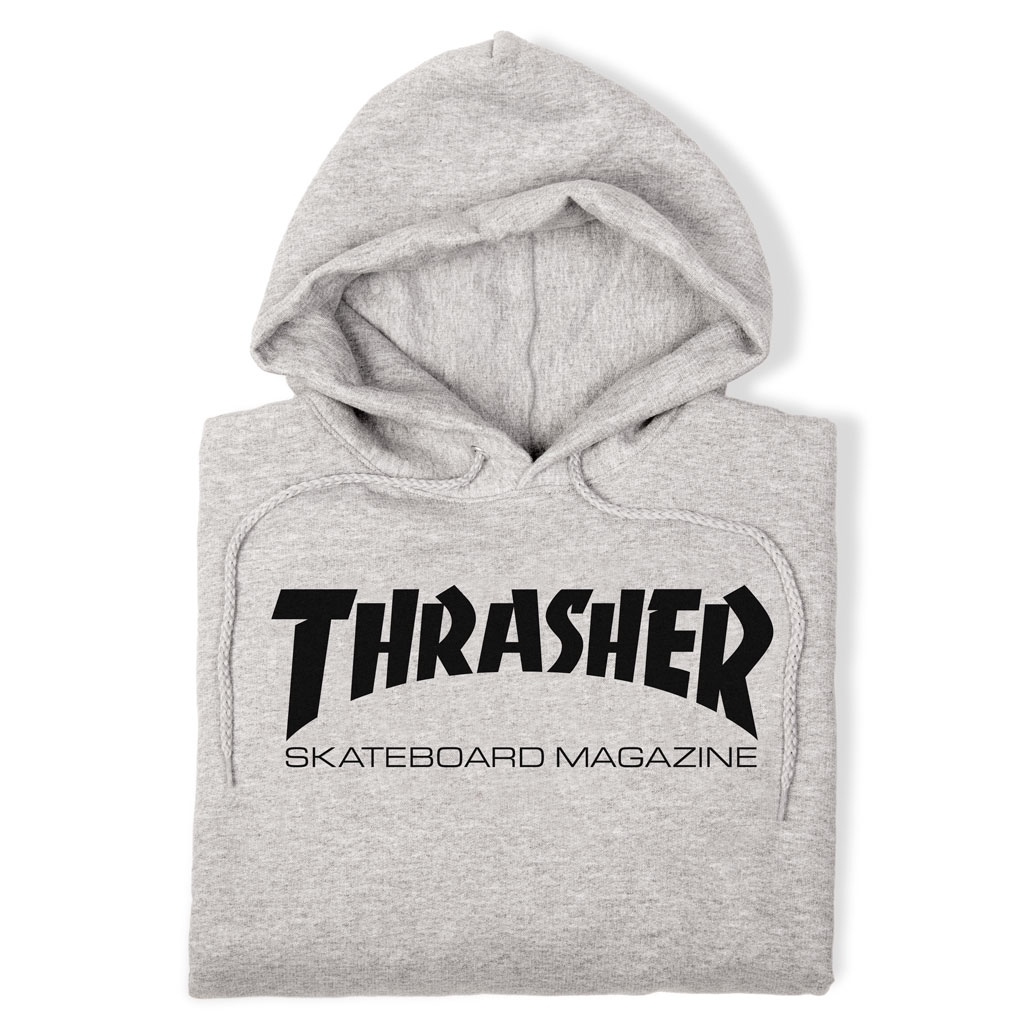 Thrasher Hoodie Skate Mag Grey