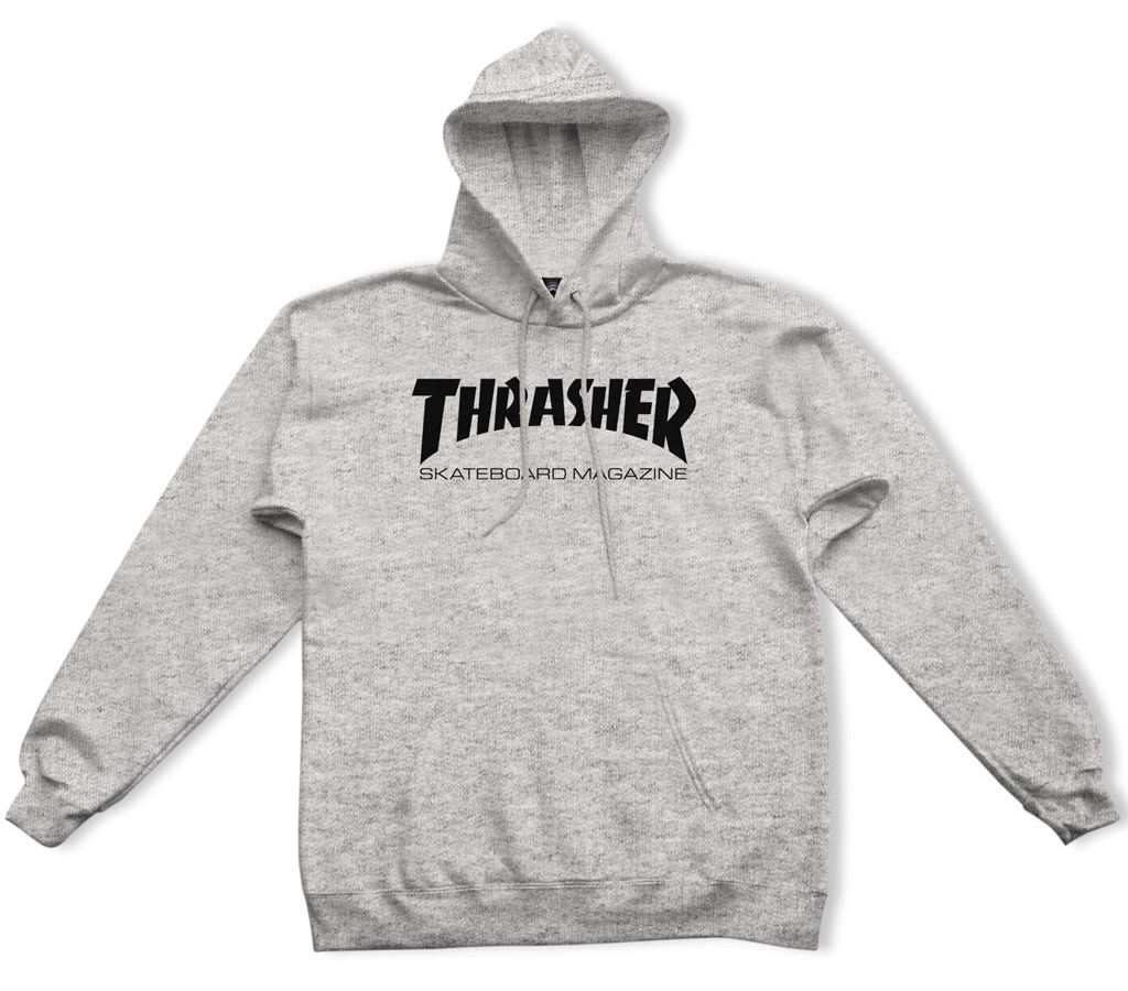 Thrasher Hoodie Skate Mag Grey