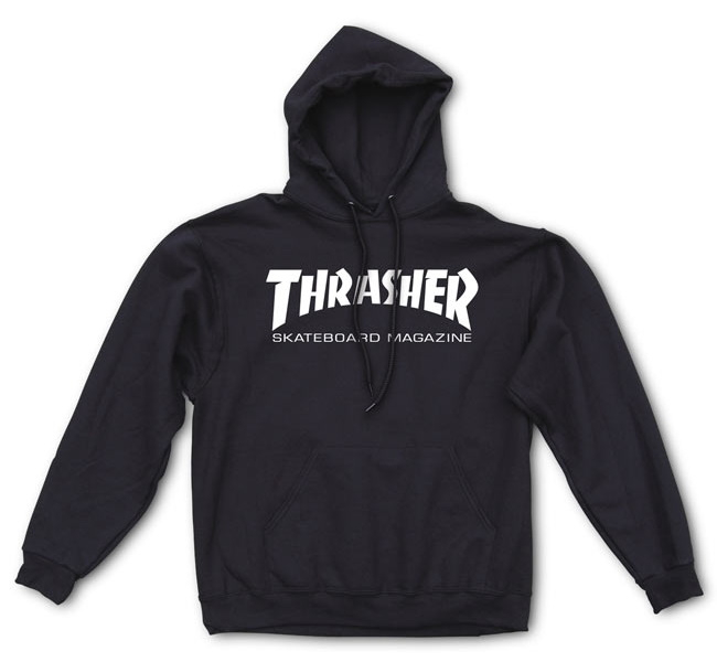 Thrasher Hoodie Skate Mag Black