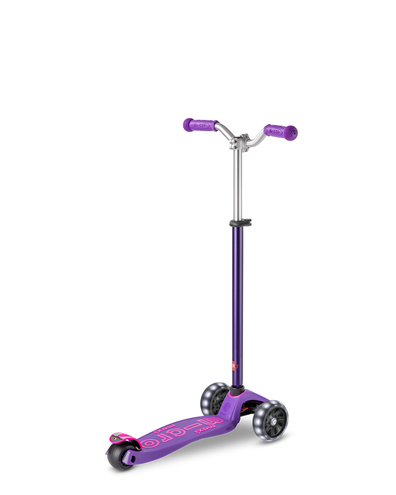 Micro Maxi Deluxe PRO LED самокат