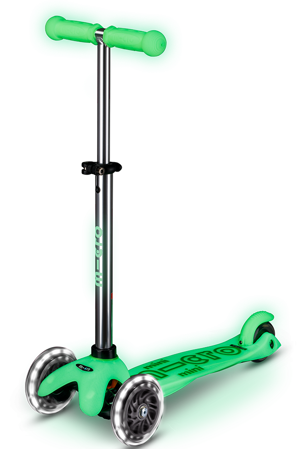 Micro Mini Deluxe Glow LED scooter